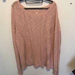 Light pink cozy sweater ❄️